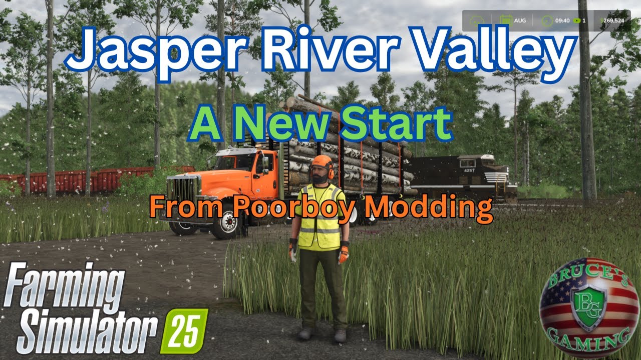 FS25|Jasper River Valley A Fresh Start#poorboymodding