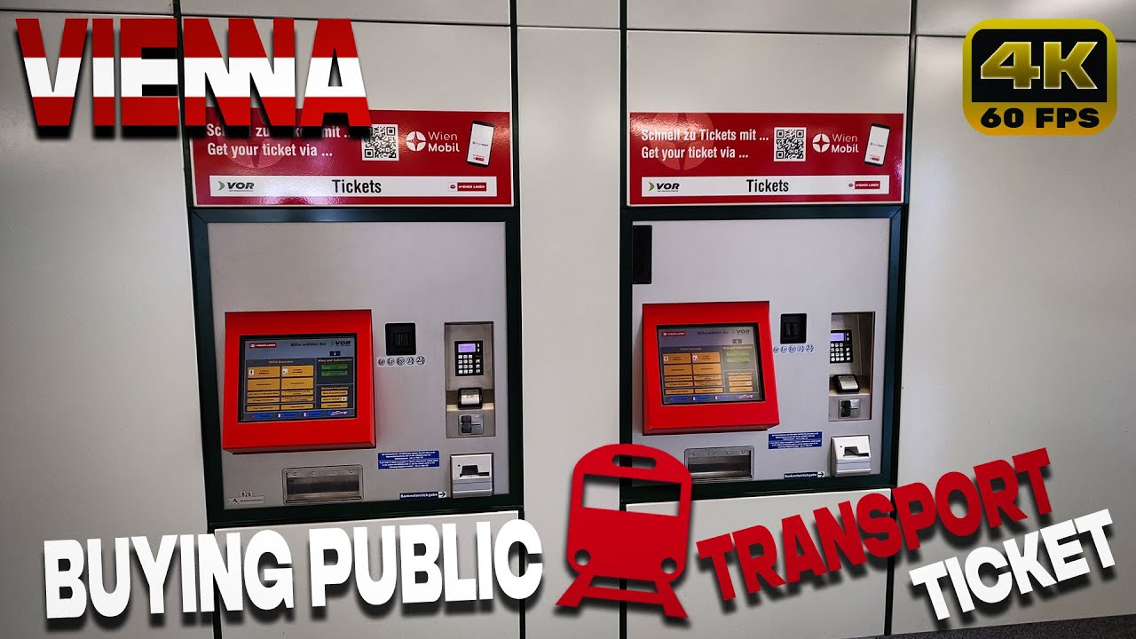 How to Buy All-day Public Transport Ticket in Vienna | Austria | 2024