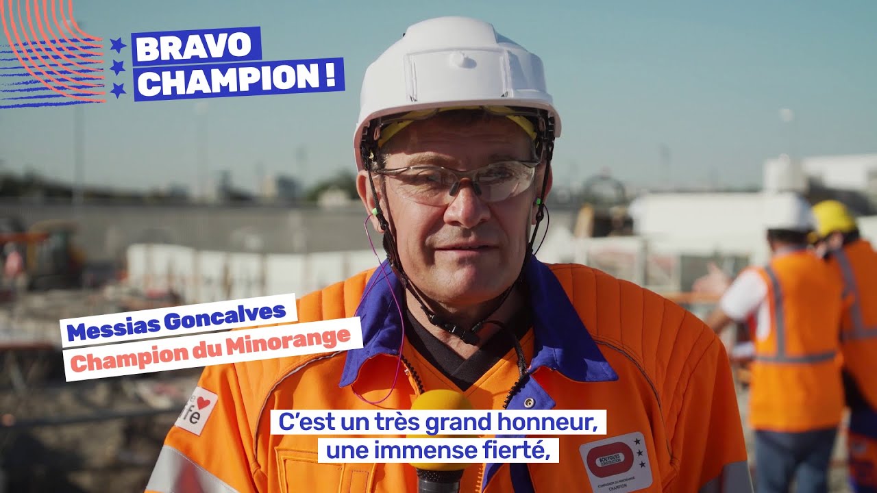 Messias Goncalves, Champion de l'Ordre des Compagnons du Minorange