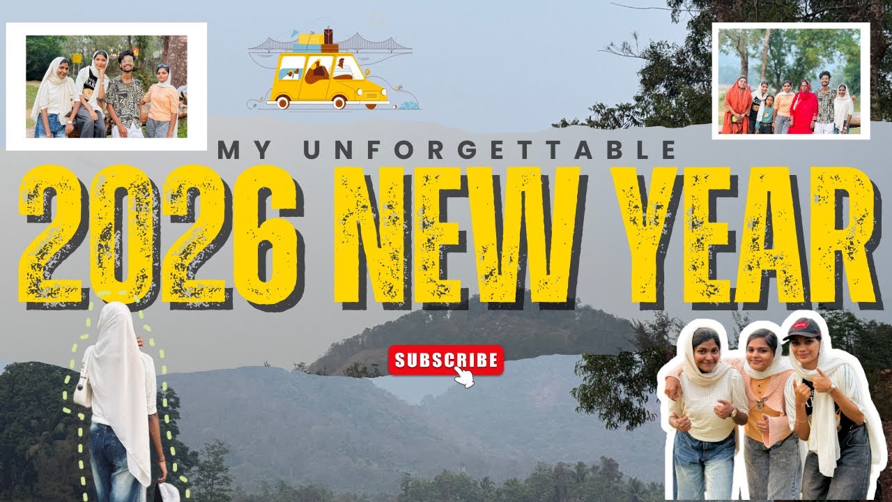 Hello 2026 ✨New year vibe only 🎊 calicut | kariyathumpara | 2026 first vlog 💫 | #newyear #2026 #vlog