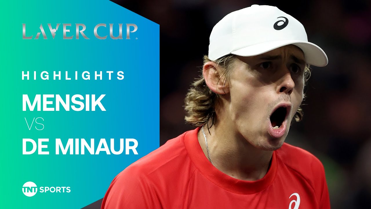 SUPER MATCH! 😮‍💨 | Jakub Mensik vs Alex De Minaur | Laver Cup 2025 Extended Highlights