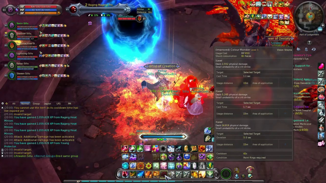 Aion 7.7 Makarna Difficult Full Run