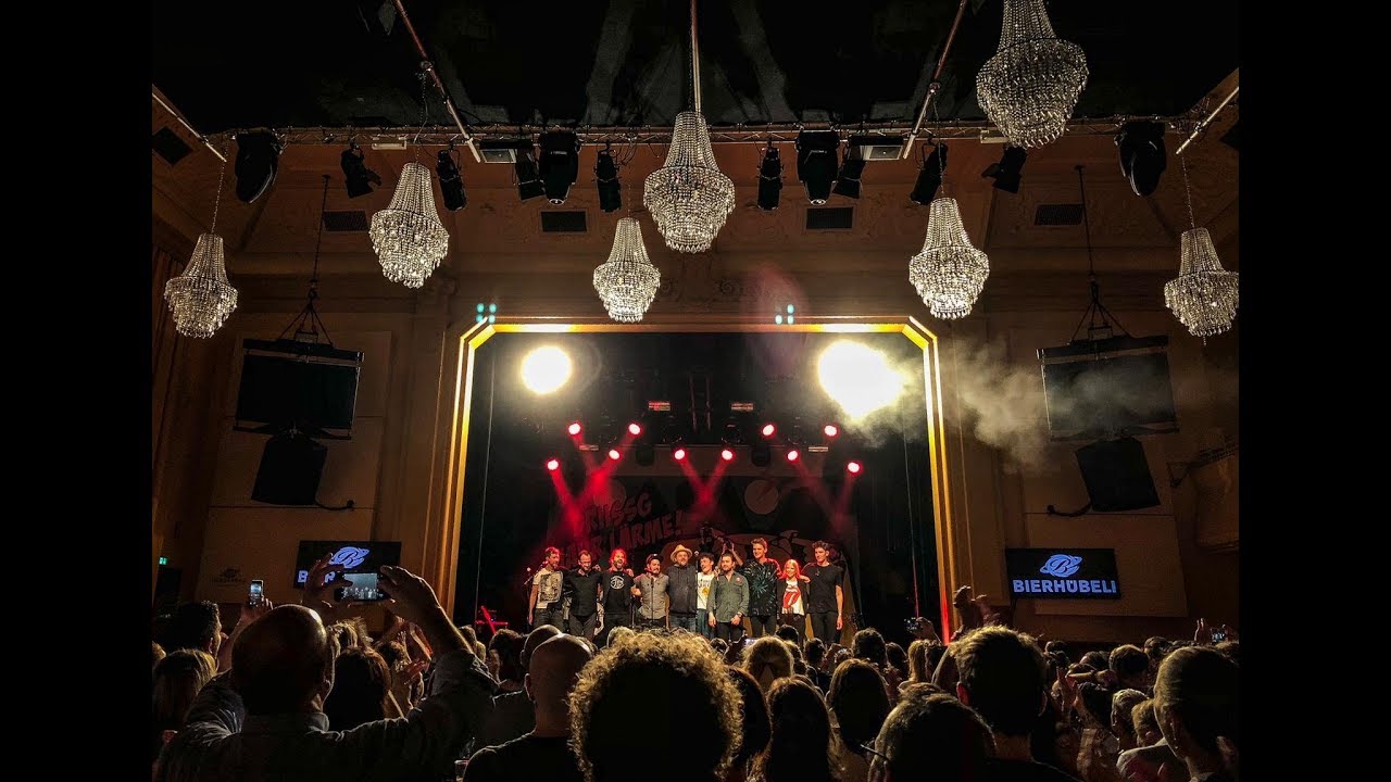 30 Jahr Bierhübeli mit Halunke, Büne Huber, Baschi, Dabu (Dabu Fantastic), Nemo, Beat Schlatter