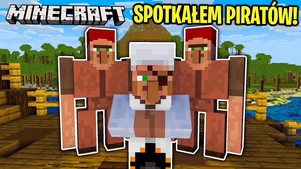 PRAWDZIWI PIRACI W MINECRAFT! - Minecraft Piracka Przygoda! #1