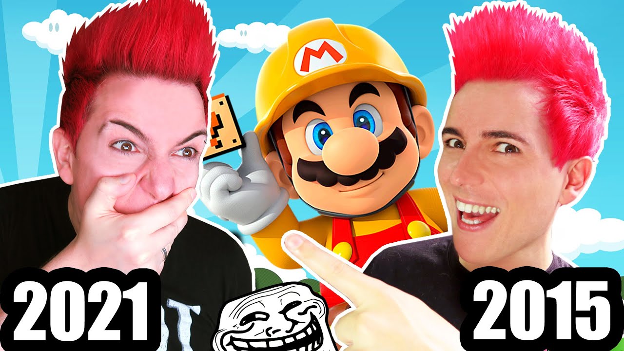 DEIAK 2015 TROLLEA a DEIAK 2021 en MARIO MAKER 1 😂