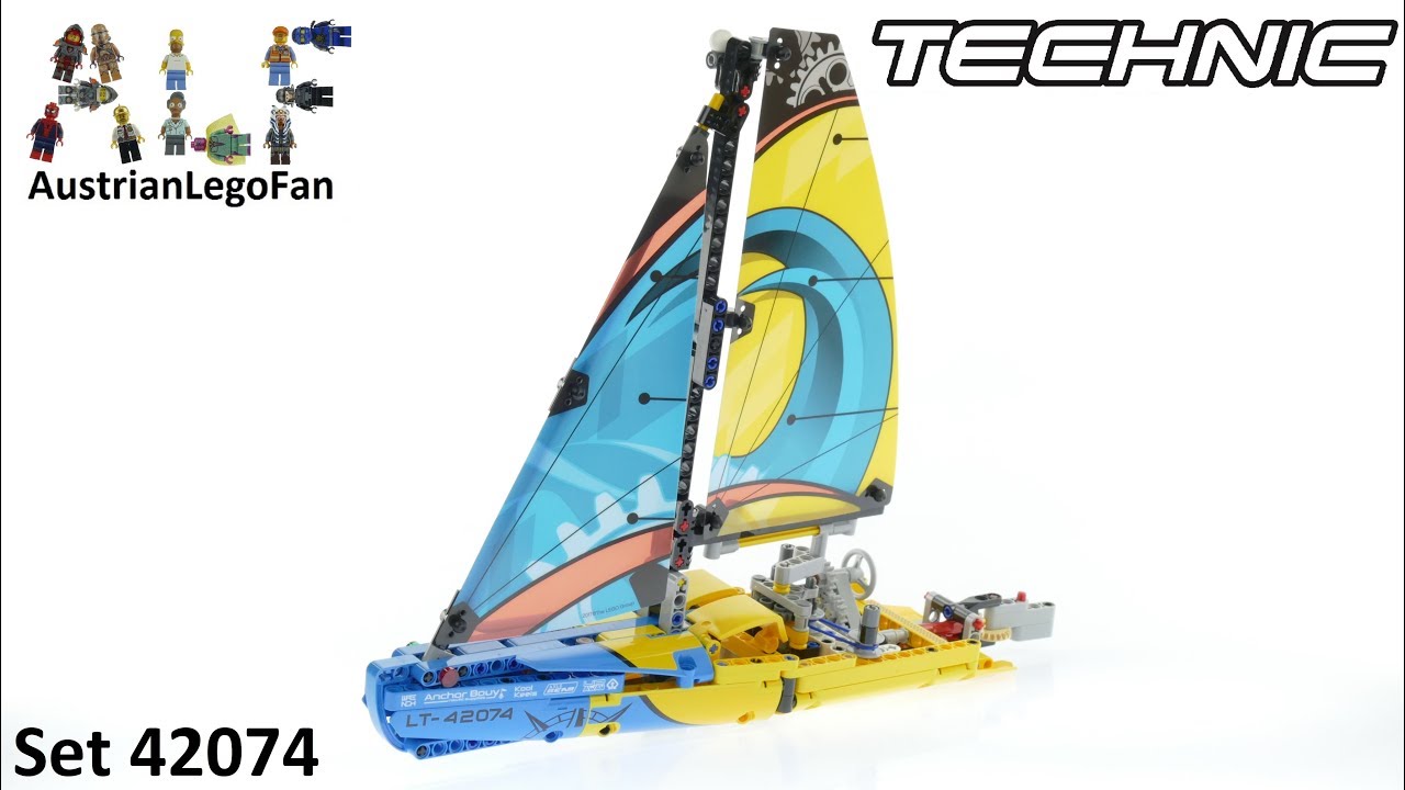 Lego Technic 42074 Racing Yacht - Lego Speed Build Review