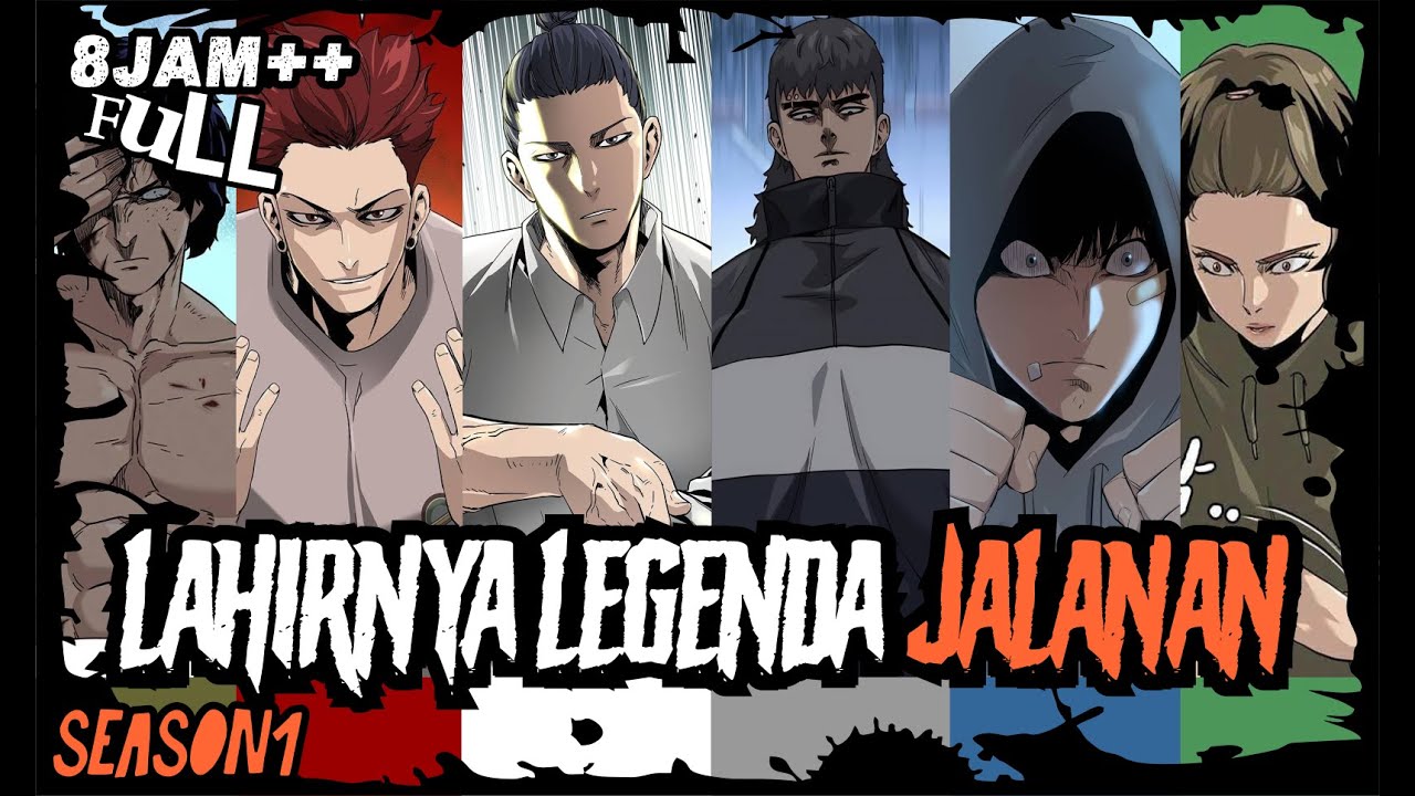 LAHIRNYA LEGENDA JALANAN 🔥🔥 BADASS ❗❗ Alur cerita TND Season1 Alur cerita manhwa