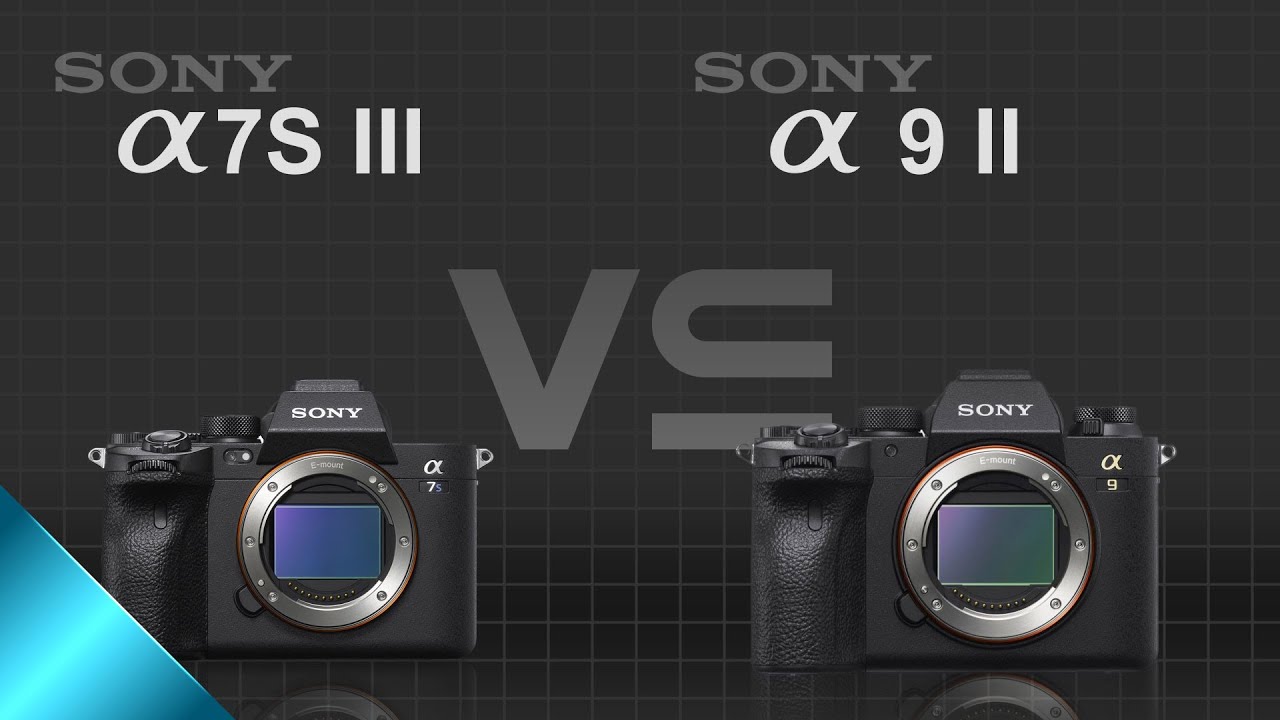Sony alpha a7S III vs Sony alpha a9 II