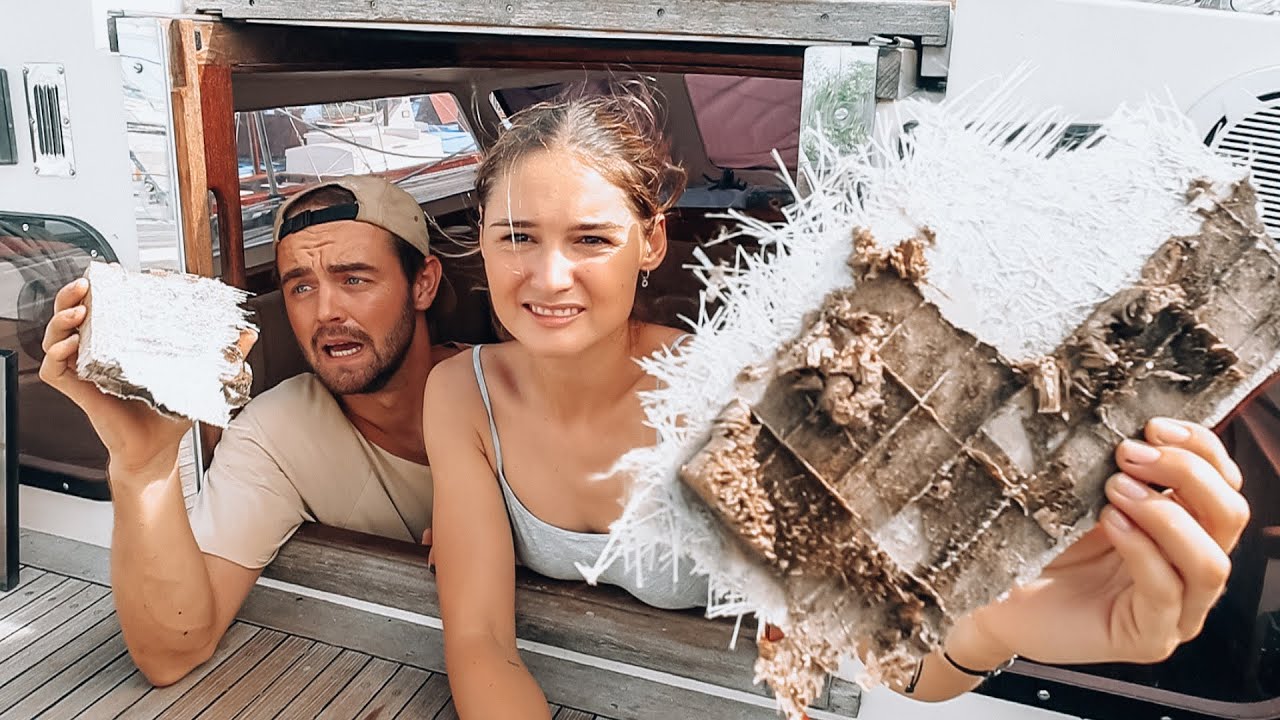 BOAT YARD LIFE: Finding YEARS worth of damage