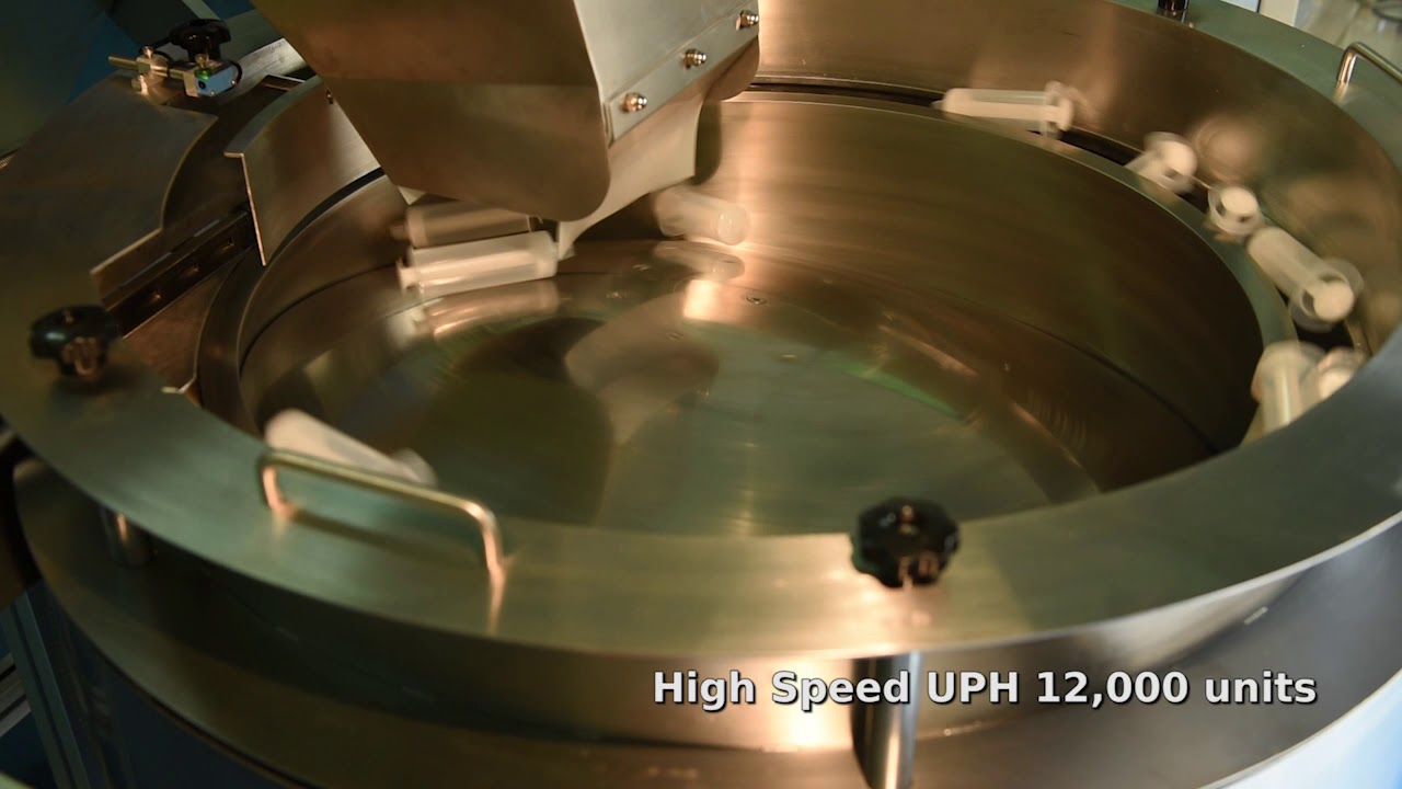 Centrifugal Bowl Feeder System M227 Syringe - MULTIFEED Parts Feeding System Sdn Bhd
