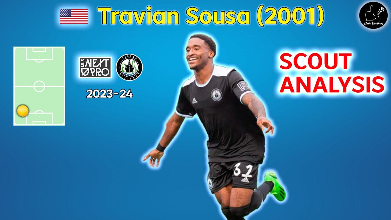 Travian Sousa - Tacoma Defiance 2023-24 - MLS Next Pro - Scout & tactical analysis
