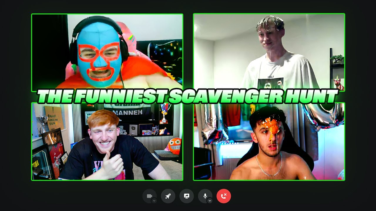 I Hosted The FUNNIEST Scavenger Hunt!
