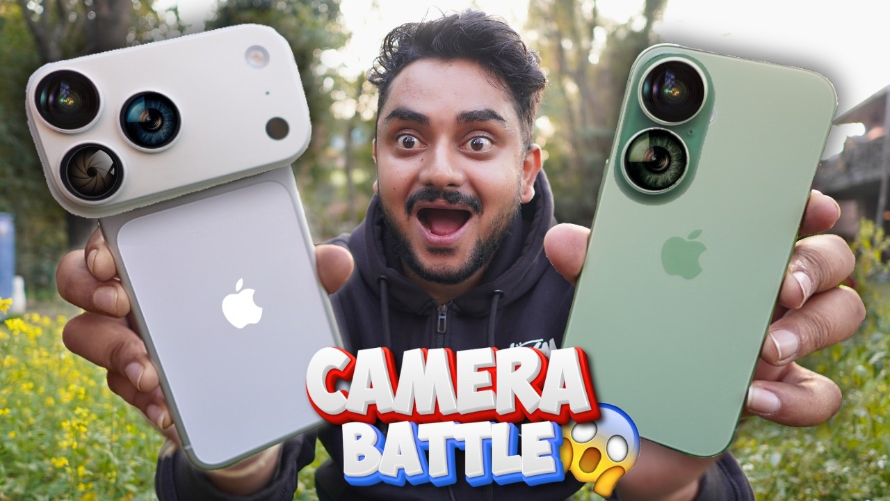 iPhone 17 vs iPhone 17 Pro Max Camera Test | Night Mode, Zoom, Video, Portrait FULL Comparison! 😱