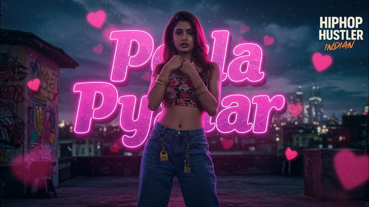 Pehla Pyaar 💖 | Romantic Hindi Rap Song | First Love Hindi-English Rap 2025