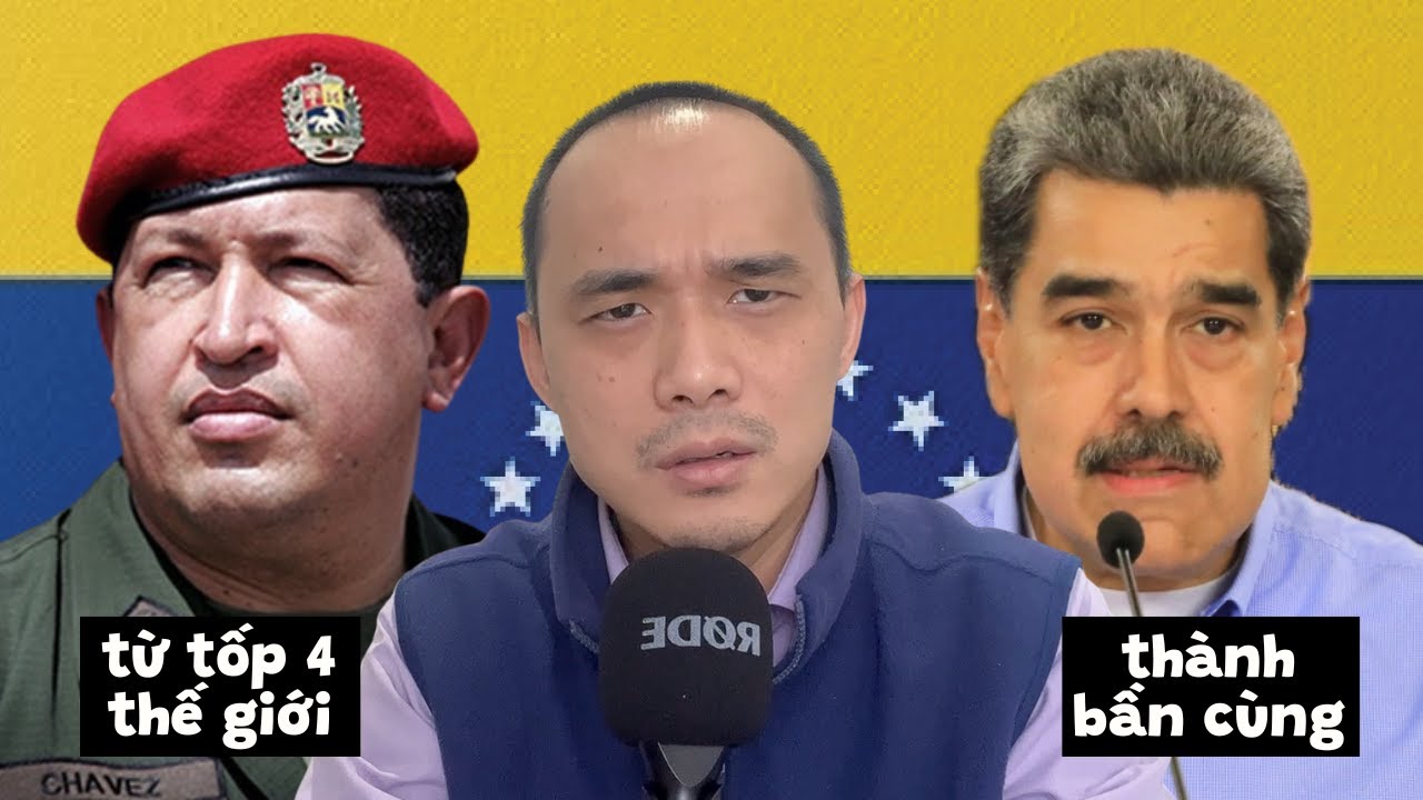 Venezuela từng giàu thứ 4 thế giới, còn bây giờ bần cùng. Vì sao? 