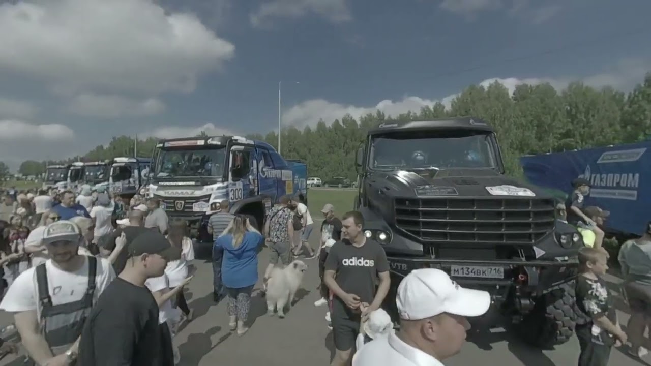 [VR180] Silk Way 2024, Russia / Ралли Шелковый путь 2024, Россия, Томск, Insta360 Evo, #silkway