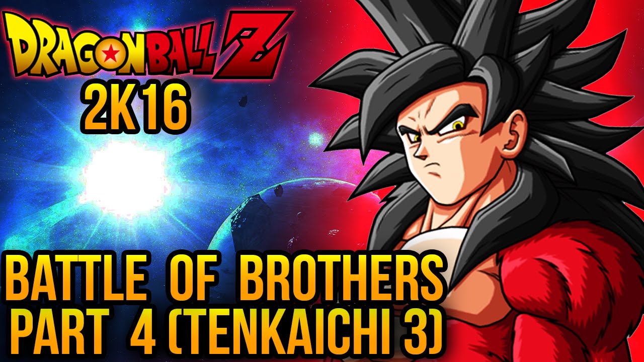 Dragon Ball Z: Battle of Brothers 2K16 - Paul VS Sean (DBZ Tenkaichi Budokai 3) Part 4