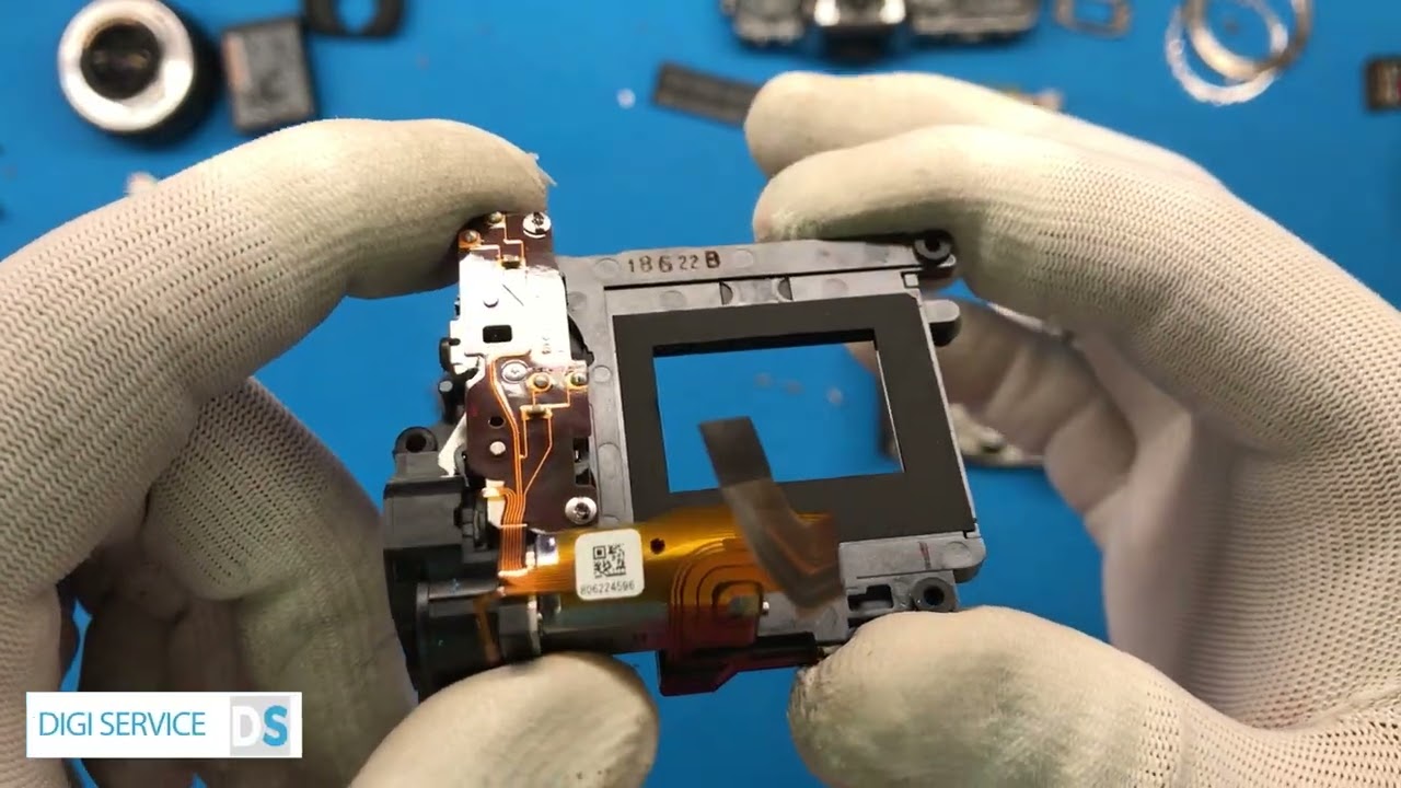 How to repair Fujifilm camera X-T3 - Exchange shutter assy