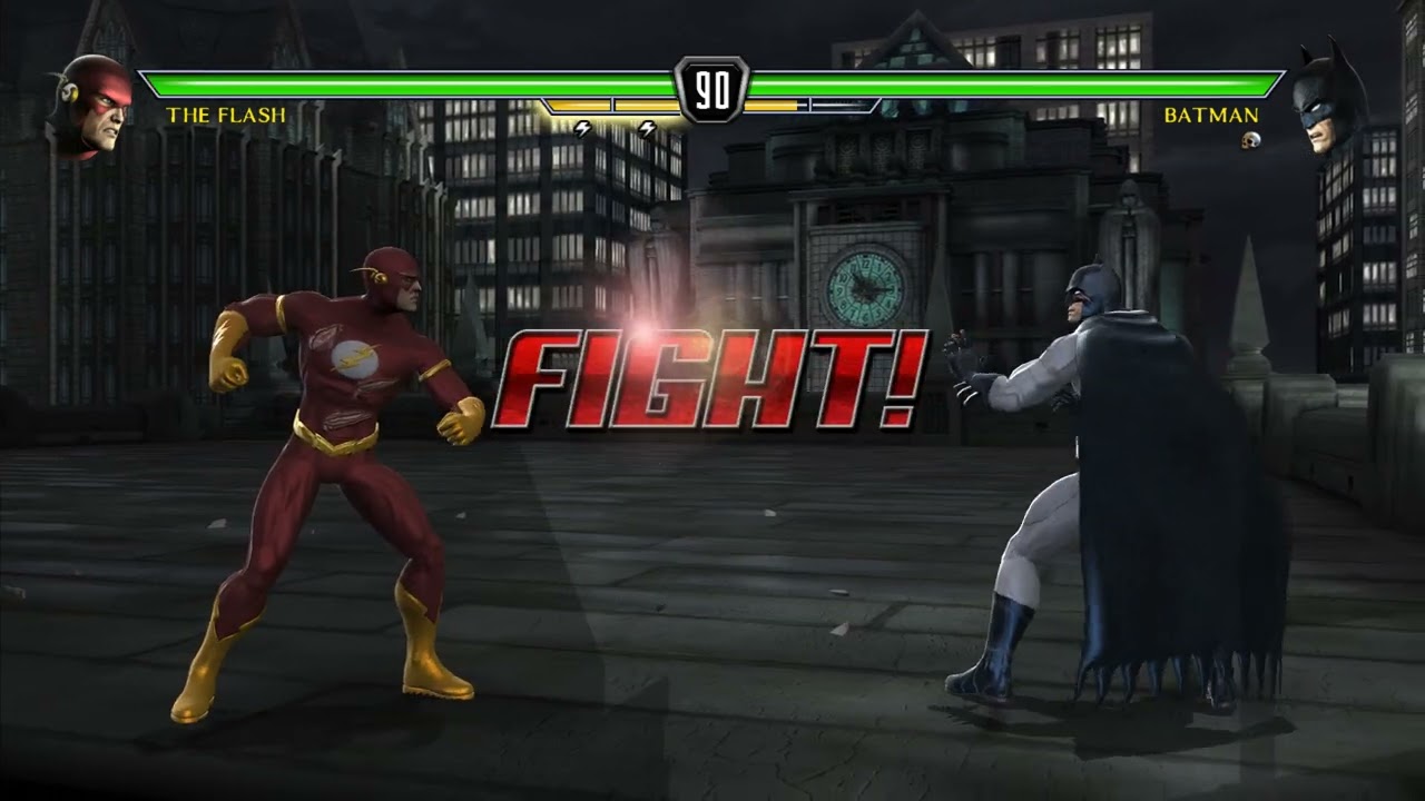 MK VS DC Battles The Flash VS Batman