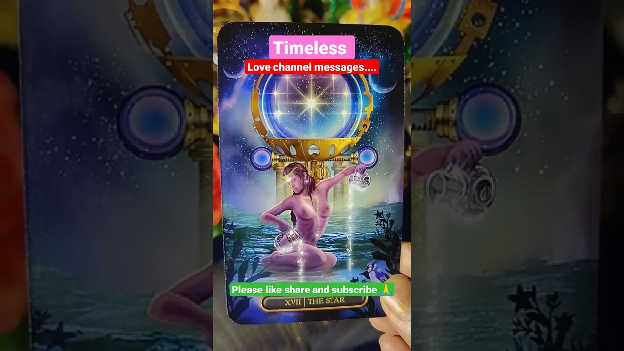 Timeless -- Love channel messages of your person/crush/ex partner