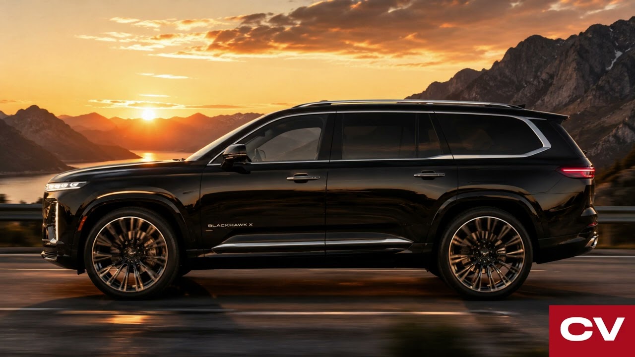 Представлен внедорожник 2027 Chrysler Blackhawk X &mdash; роскошный флагман, который может изменить всё