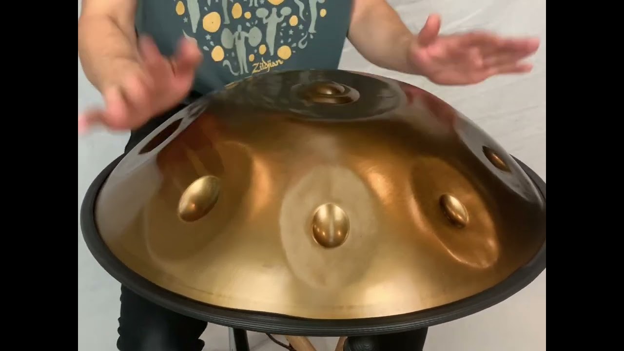 Handpan Demo - 9 Note Pygmy Scale #handpan #soundhealing #meditation #percussion #busking