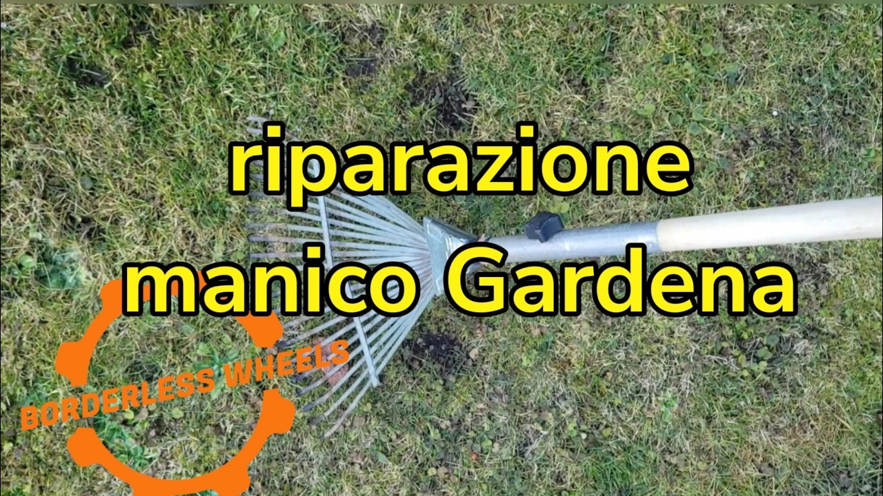 Riparazione manico attrezzi Gardena.