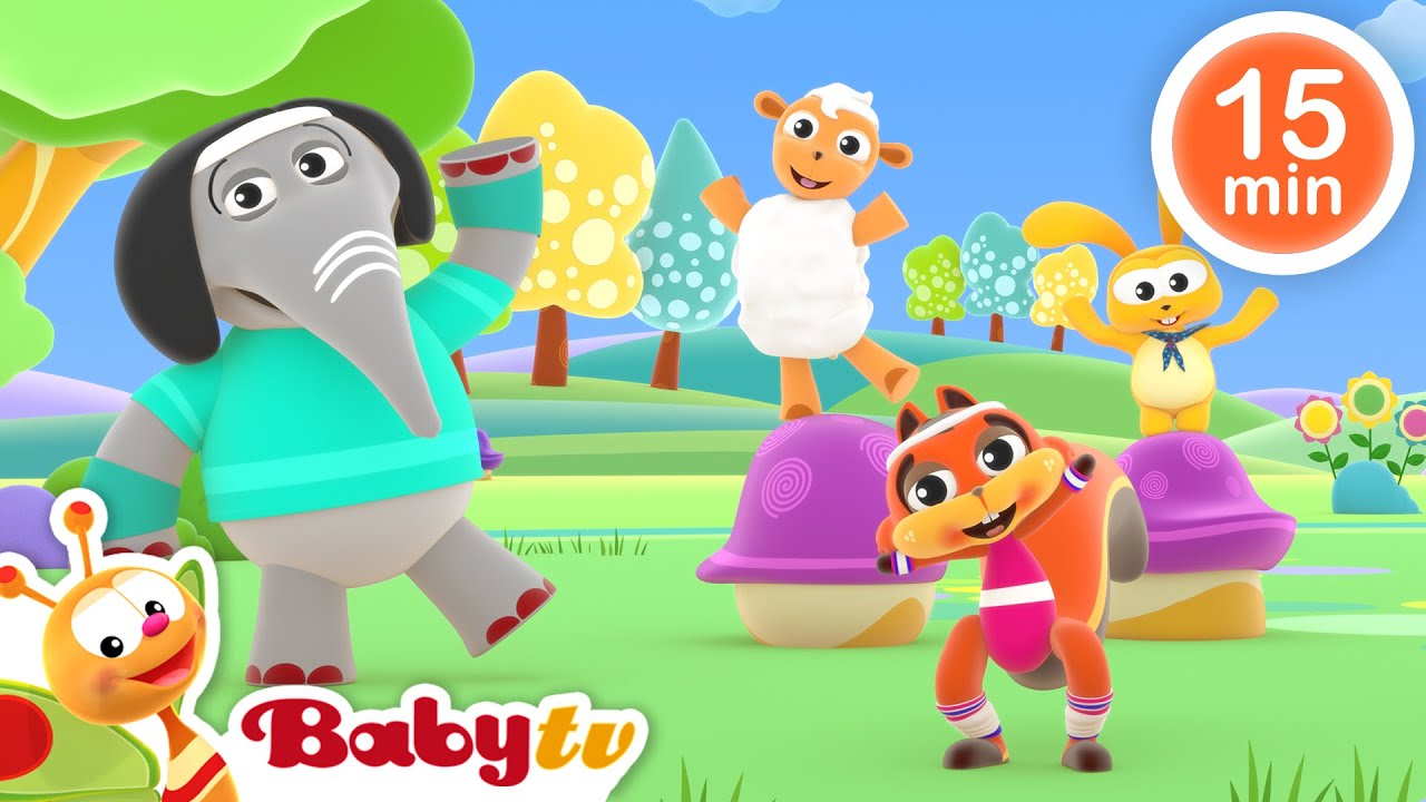 Wheels on the Bus 🚌  + More Classic and Dance Kids Songs & Nursery Rhymes 🌈  @BabyTV