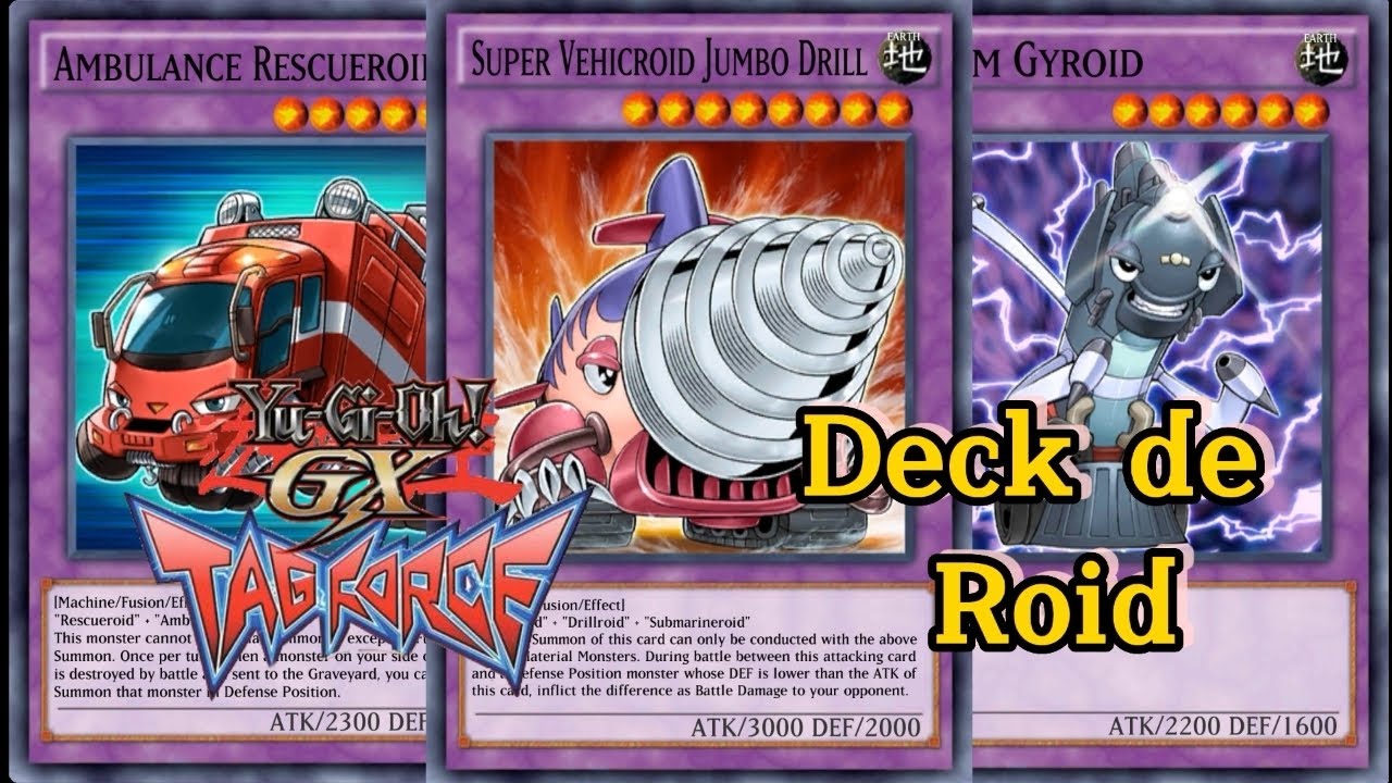 Yu-Gi-Oh! GX Tag Force 1: Deck de Roid
