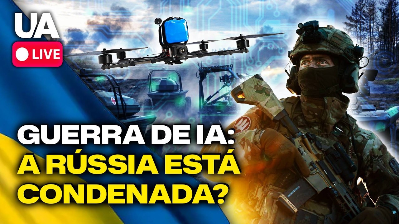 AO VIVO | STARTUPS em vez de TANQUES! Digitalização no EXÉRCITO UCRANIANO. IA está mudando A GUERRA!