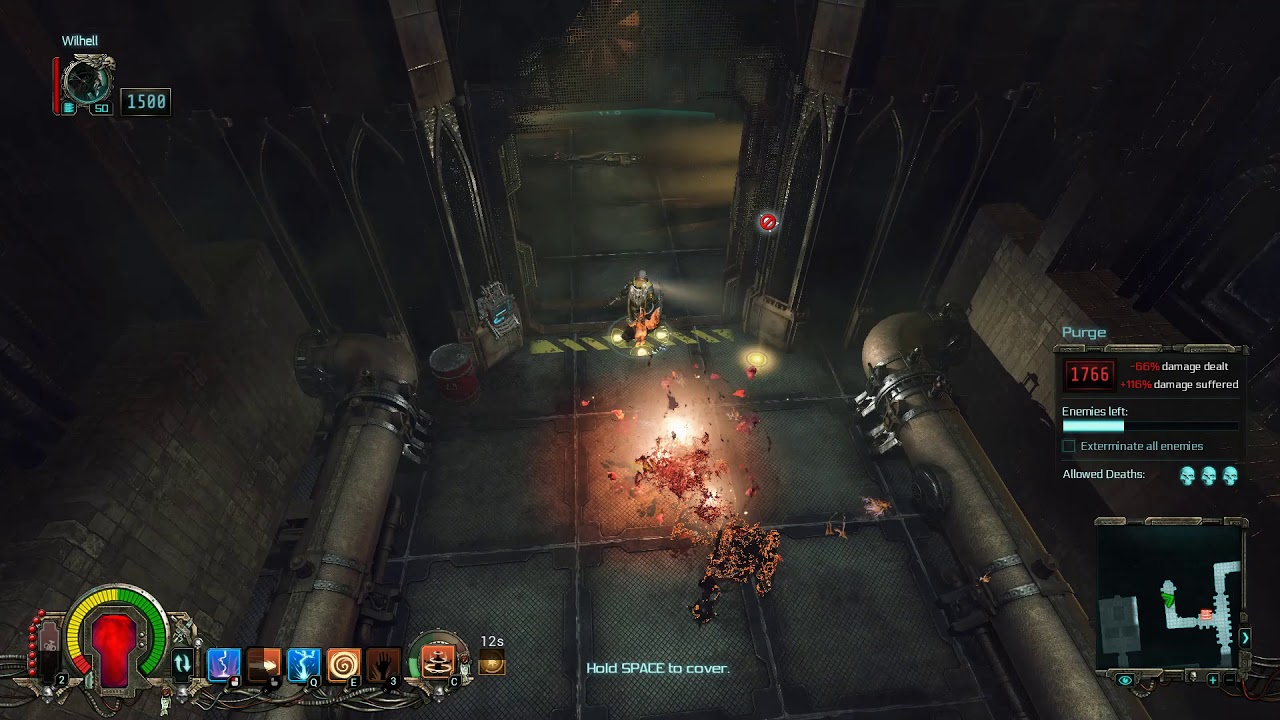 Warhammer: Inquisitor - Martyr   Psyker Max level Impossible difficulty.