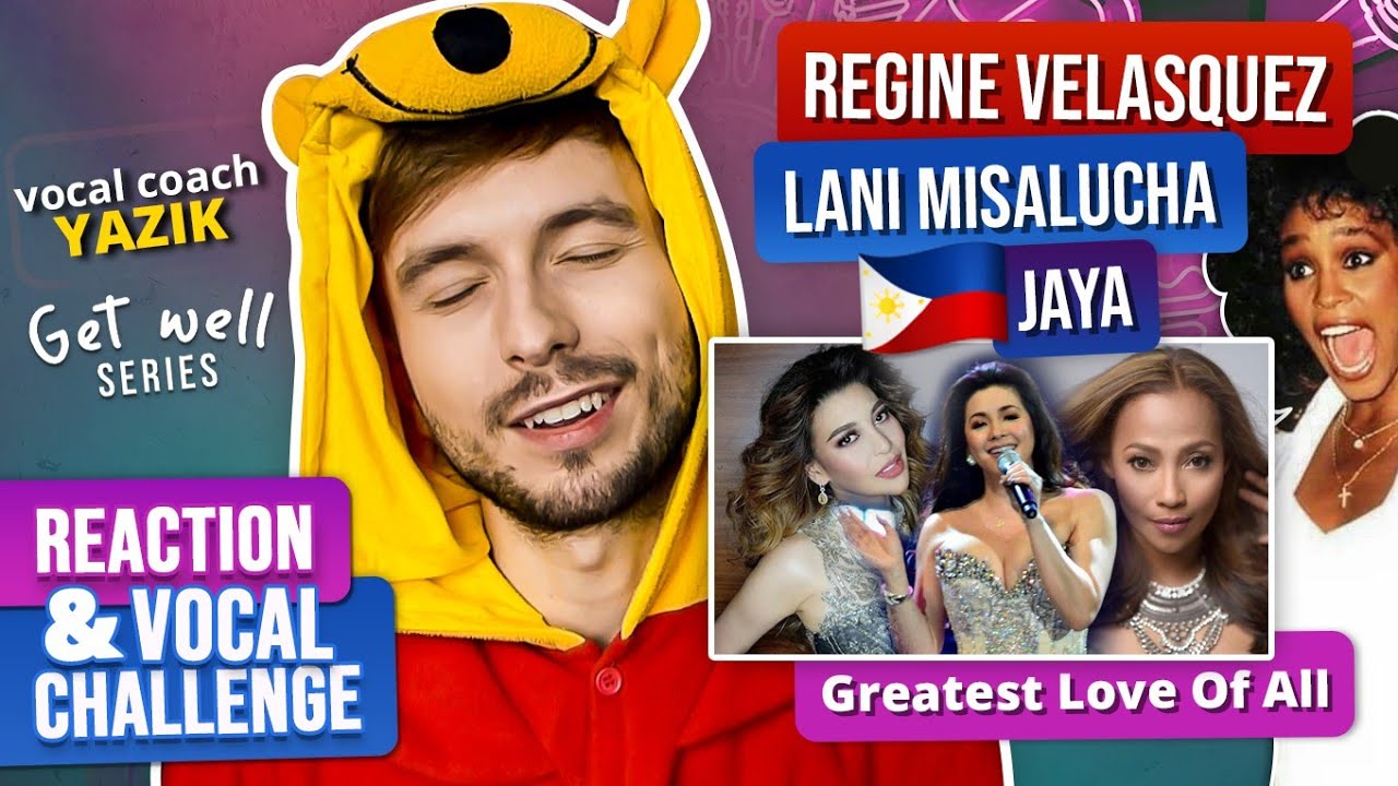 Vocal Coach YAZIK reaction to Regine Velasquez, Lani Misalucha, Jaya - Greatest Love Of All