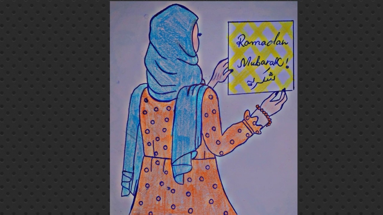 Ramadan series Day 8: How to draw a Ramadan Kareem Sketch draw a easy sketch for biggners