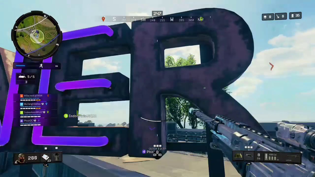 COD Blackout: long snipe
