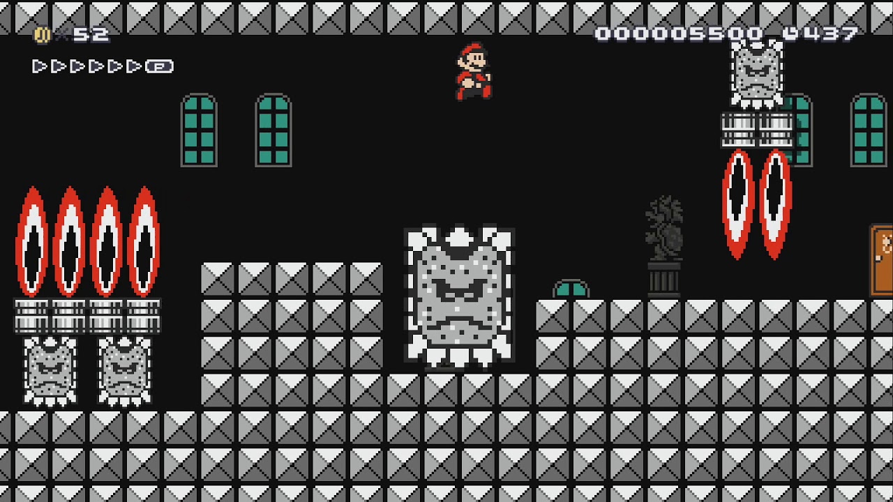 The fall of King Thwomp by JUPIDUR - Super Mario Maker 2 - No Commentary 1bw