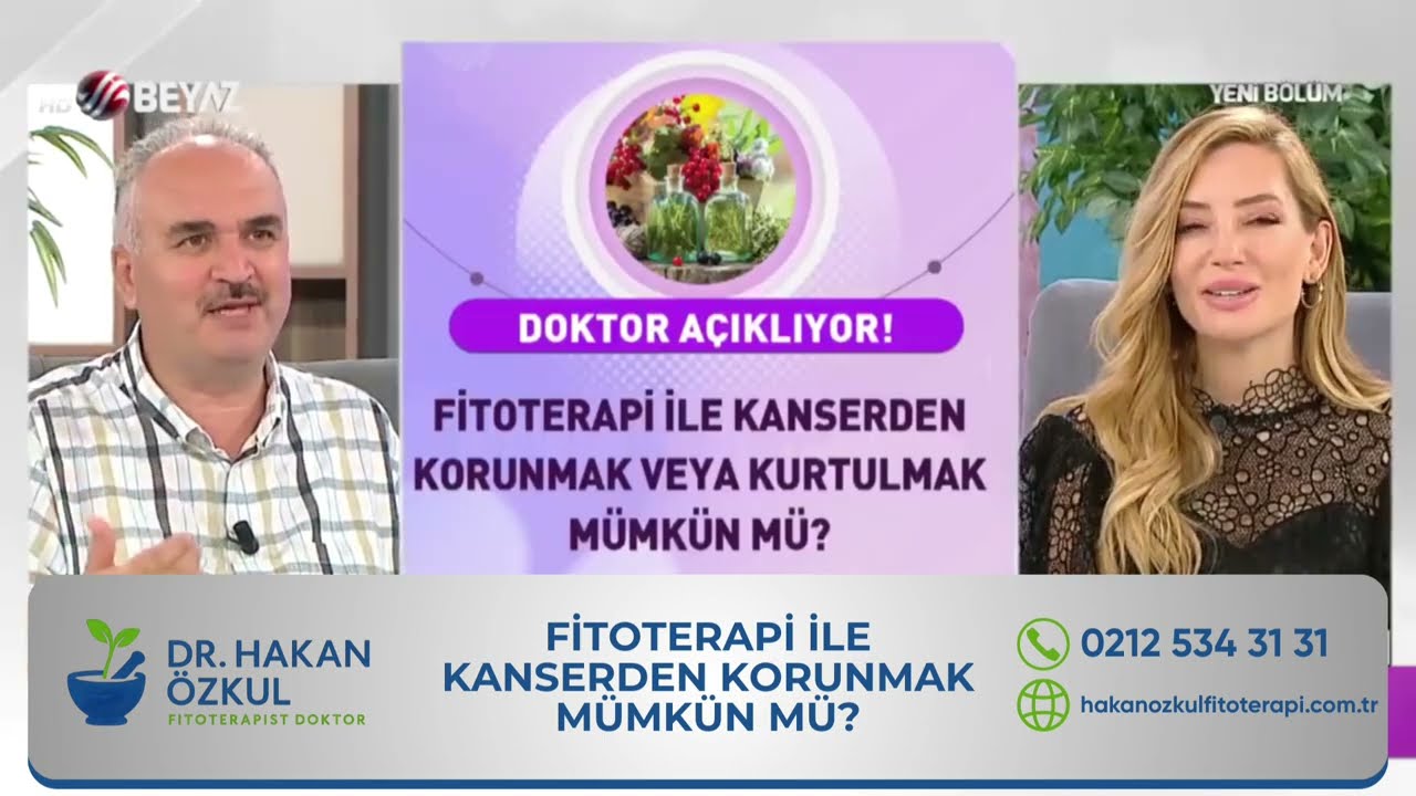 Fitoterapi İle Kanserden Korunmak veya Kurtulmak Mümkün Mü? - Dr. Hakan Özkul Nilüfer Zamanı