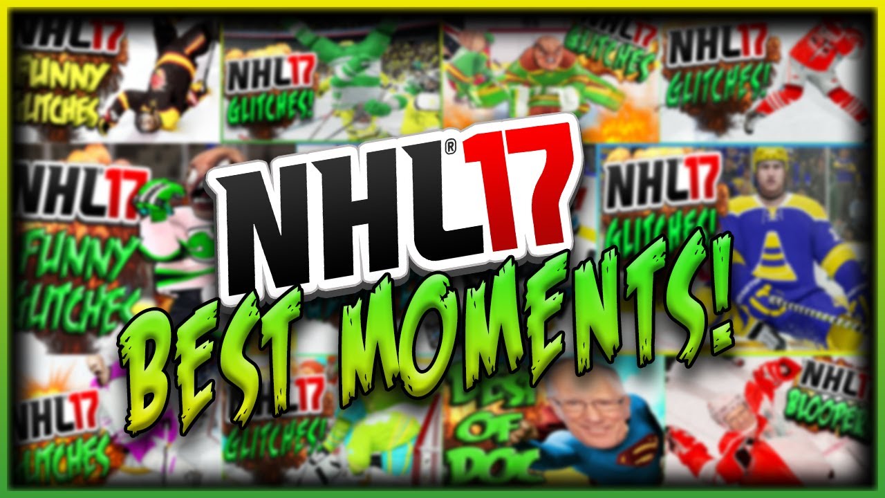 NHL 17 Funniest Moments: Funny Glitches, Moments & Hits! (Best Of)
