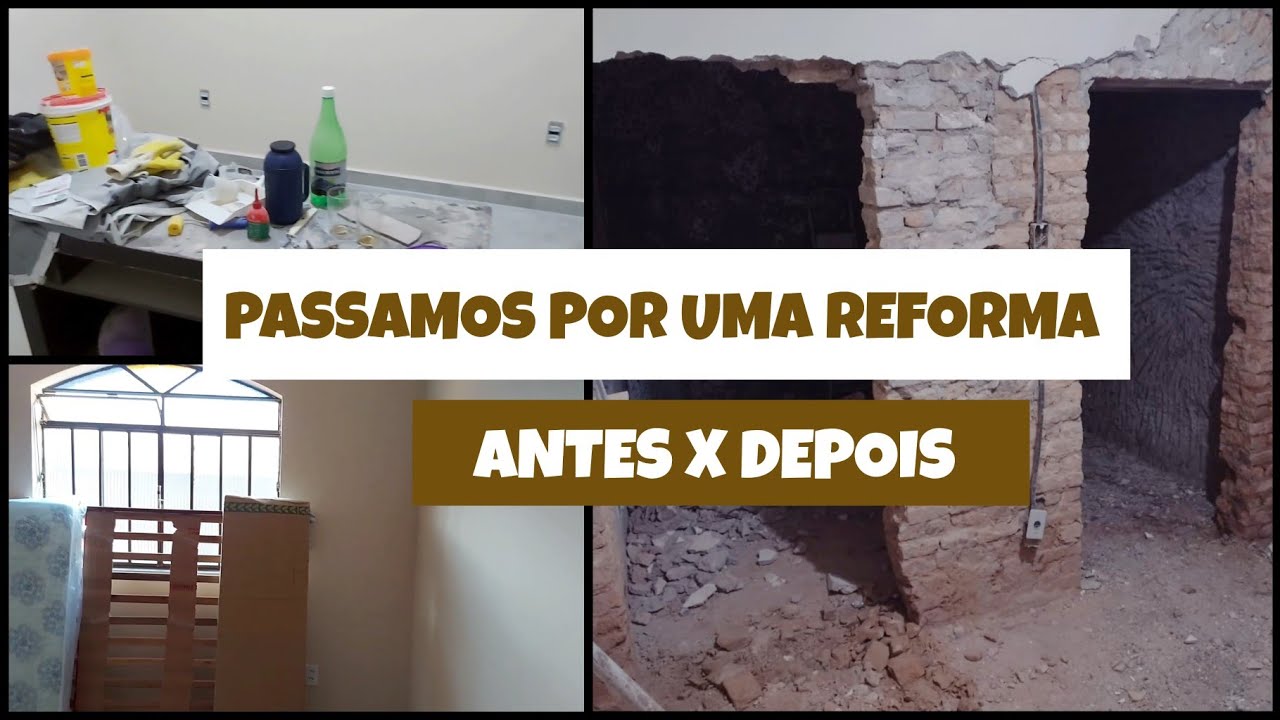 PASSAMOS POR UMA REFORMA | Resumo de tudo que fizemos na Nossa casa | Problemas com umidade