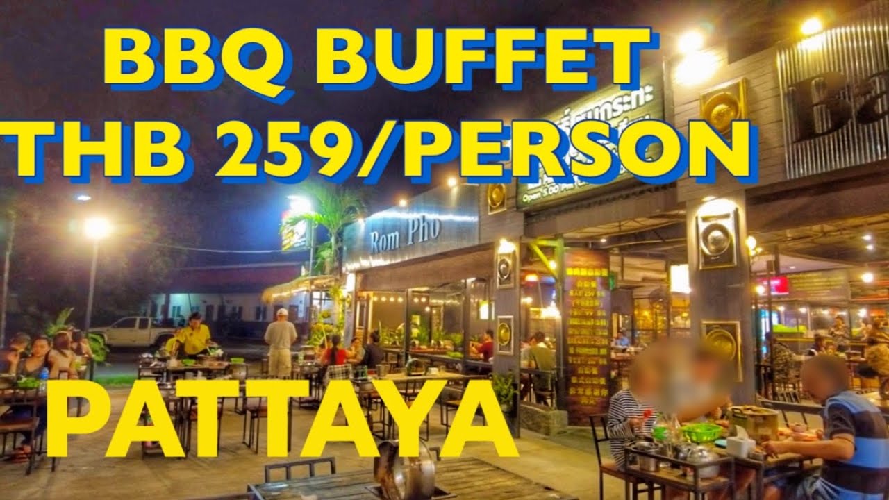 PATTAYA: THB 259 /Person BBQ Buffet Jomtien |  Nov 22