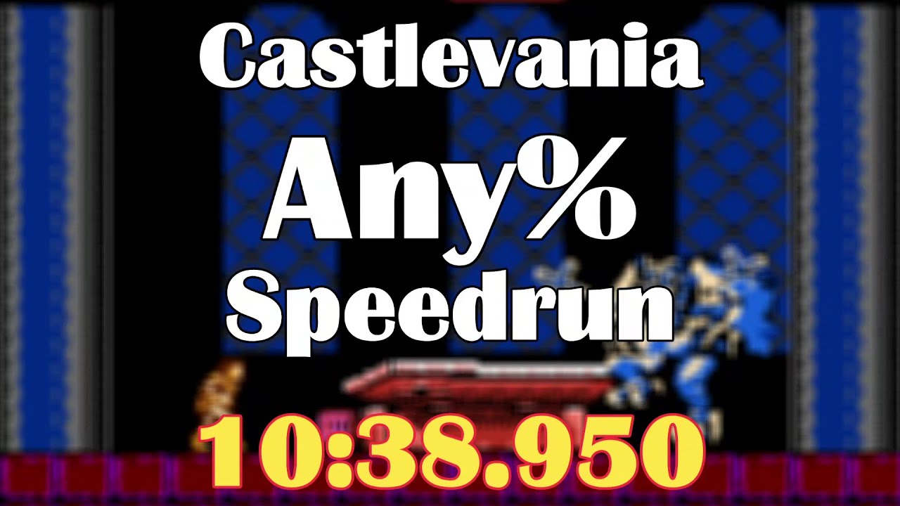 (WR) Castlevania Any% Speedrun in 10:38.950
