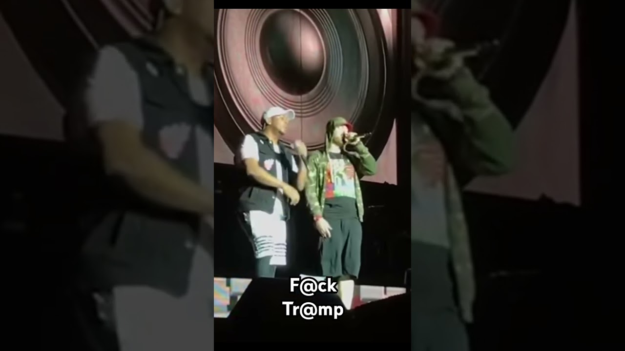Eminem in 2017: #fucktrump