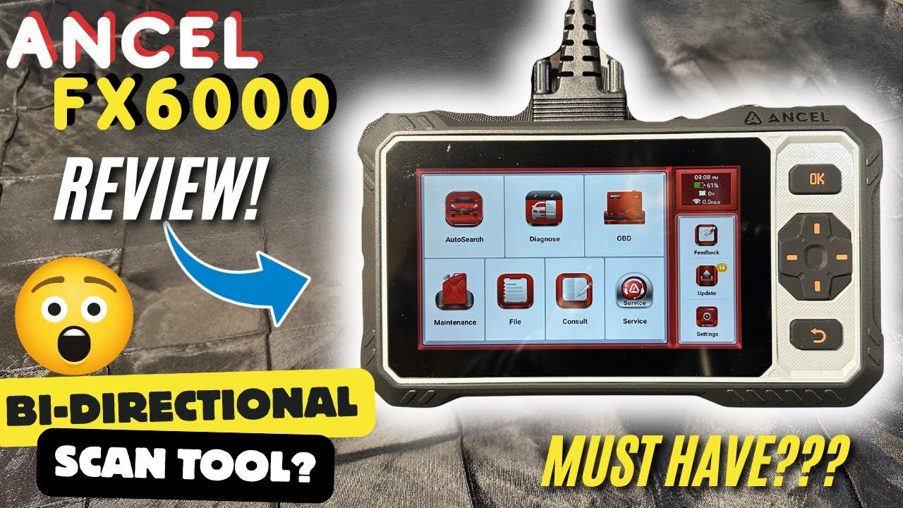 ANCEL FX6000 Elite Bidirectional Scan Tool -Should you buy??