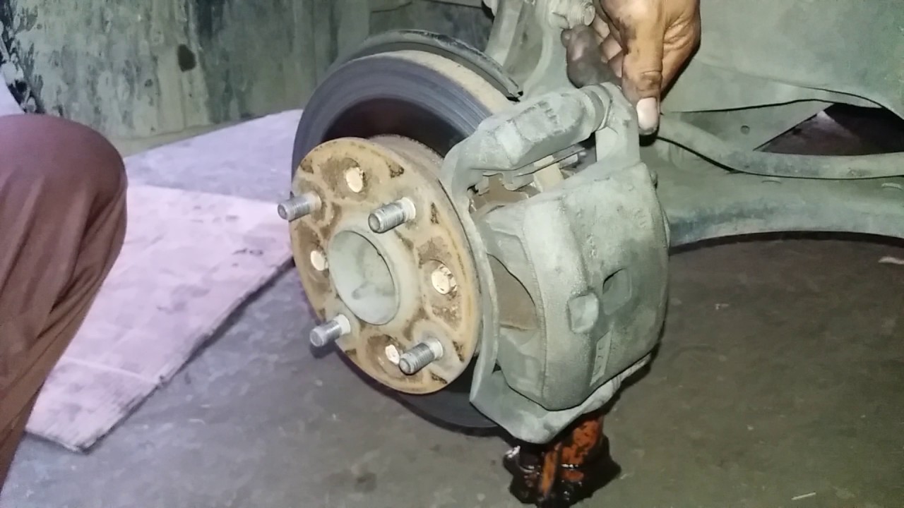 Cara mudah mengganti kampas rem depan/brake pad mobil avansa/senia