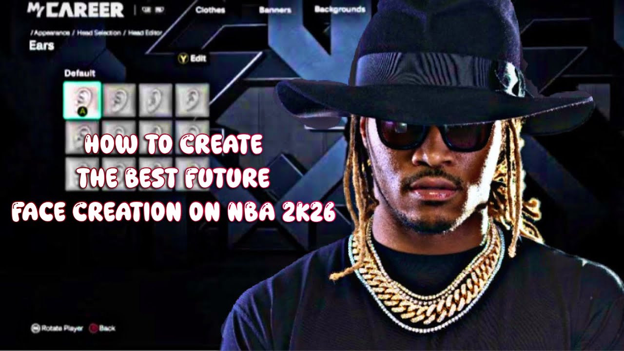 How to Create the Best Future Face Creation on NBA 2K26 
