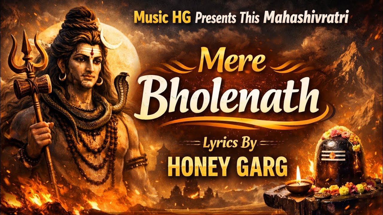 🕉️Mere Bholenath🕉️ | Lyrics By Honey Garg | Music HG Official | MAHASHIVRATRI SPECIAL |