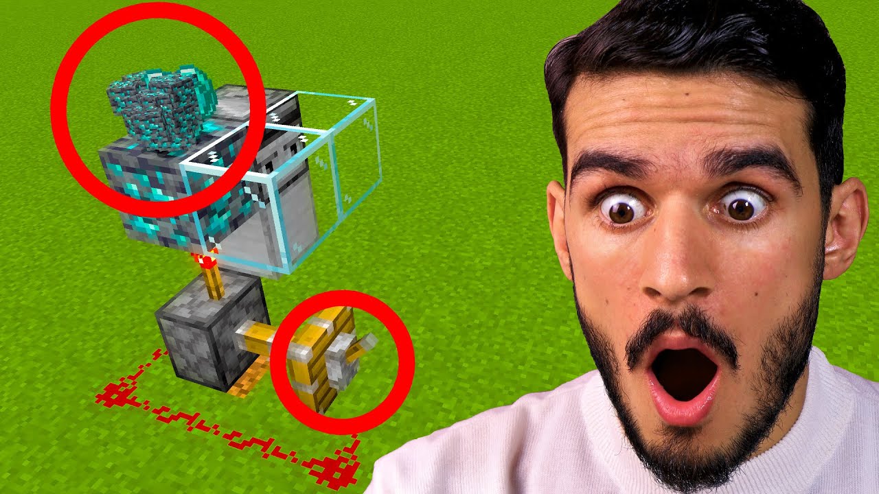 باهوش ترین پلیر های ماینکرافت - Reacting to Minecraft Insane Redstone Builds #24