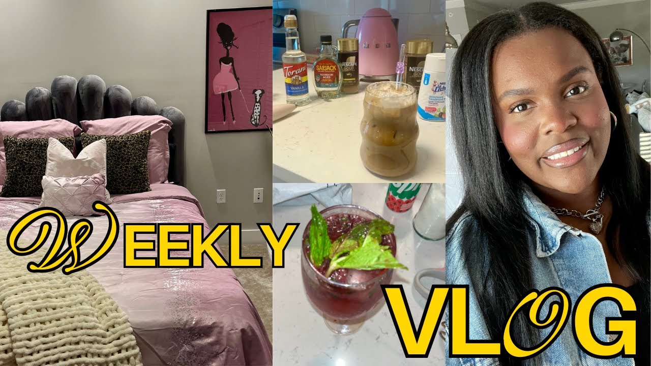 weekly vlog🩷 diy artwork, new house plants, shopping haul & MORE