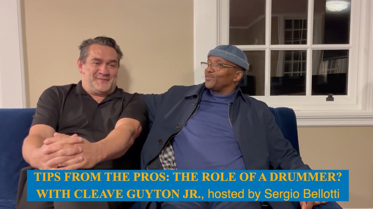 TIPS FROM THE PROS: THE ROLE OF A DRUMMER? WITH CLEAVE GUYTON JR. Interview at SITKA JAZZ WEEK 2025