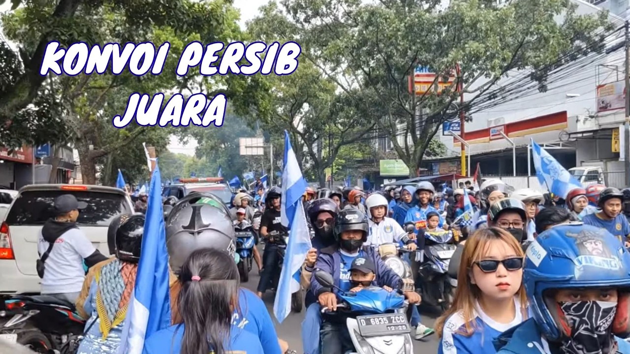 Sejarah Tercipta! Lautan Biru Rayakan Gelar Juara Persib 2025!