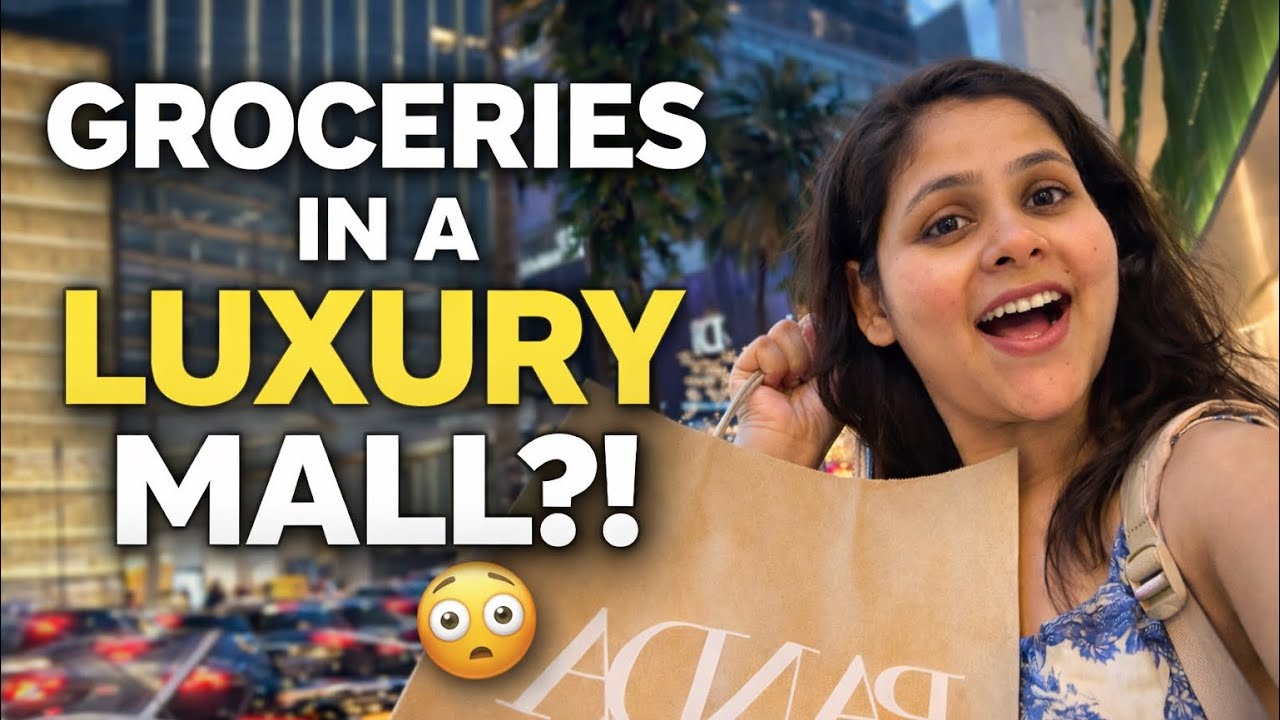 Grocery Shopping in a Luxury Mall?! | First Day in KL (Part 2) 🇲🇾